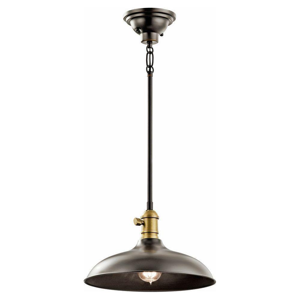 Kichler - Kichler Cobson Pendant Flush 1 Light - Lights Canada