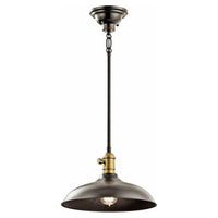 Kichler Cobson Pendant Flush 1 Light