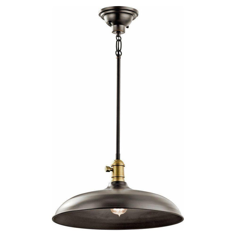 Kichler - Kichler Cobson Pendant Flush 1 Light - Lights Canada