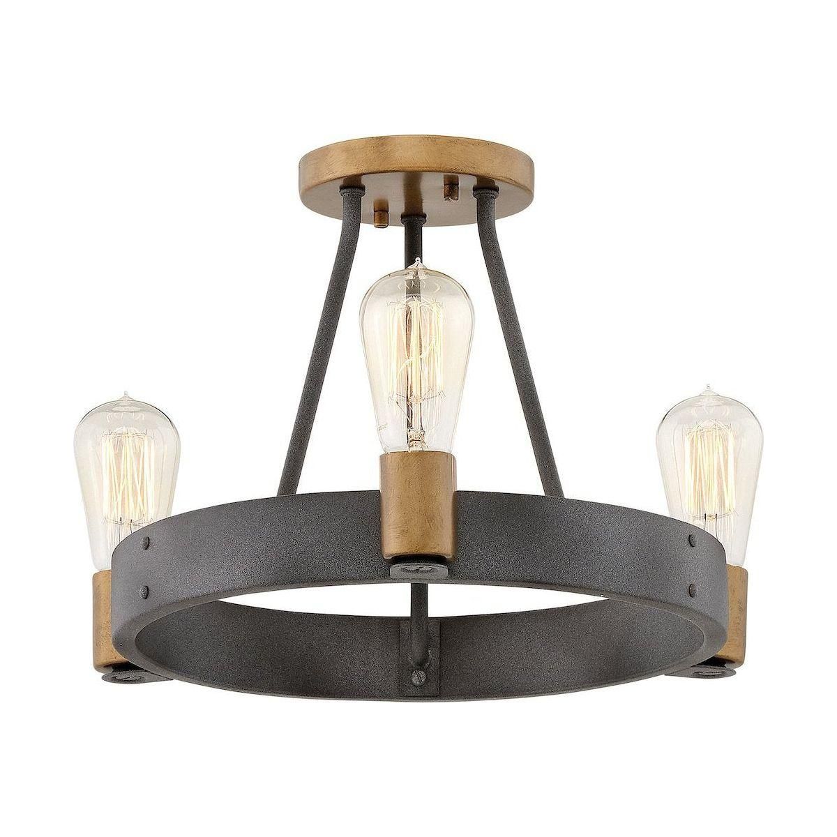 Hinkley - Silas Semi Flush Mount - Lights Canada