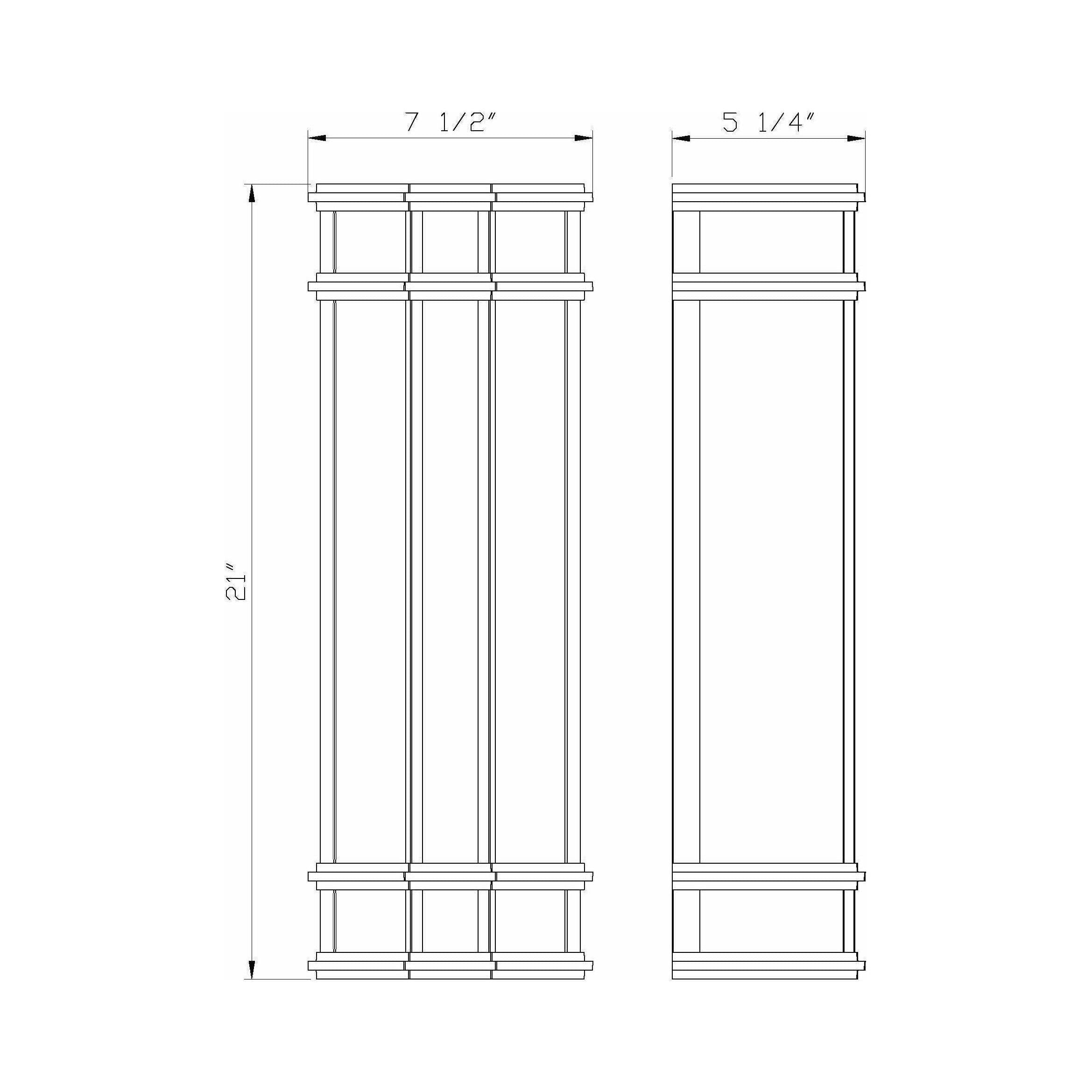 Eurofase - Monte 21" LED Outdoor Wall Light - Lights Canada