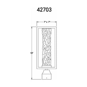 Eurofase - Ilya 7" LED Outdoor Post Light - Lights Canada