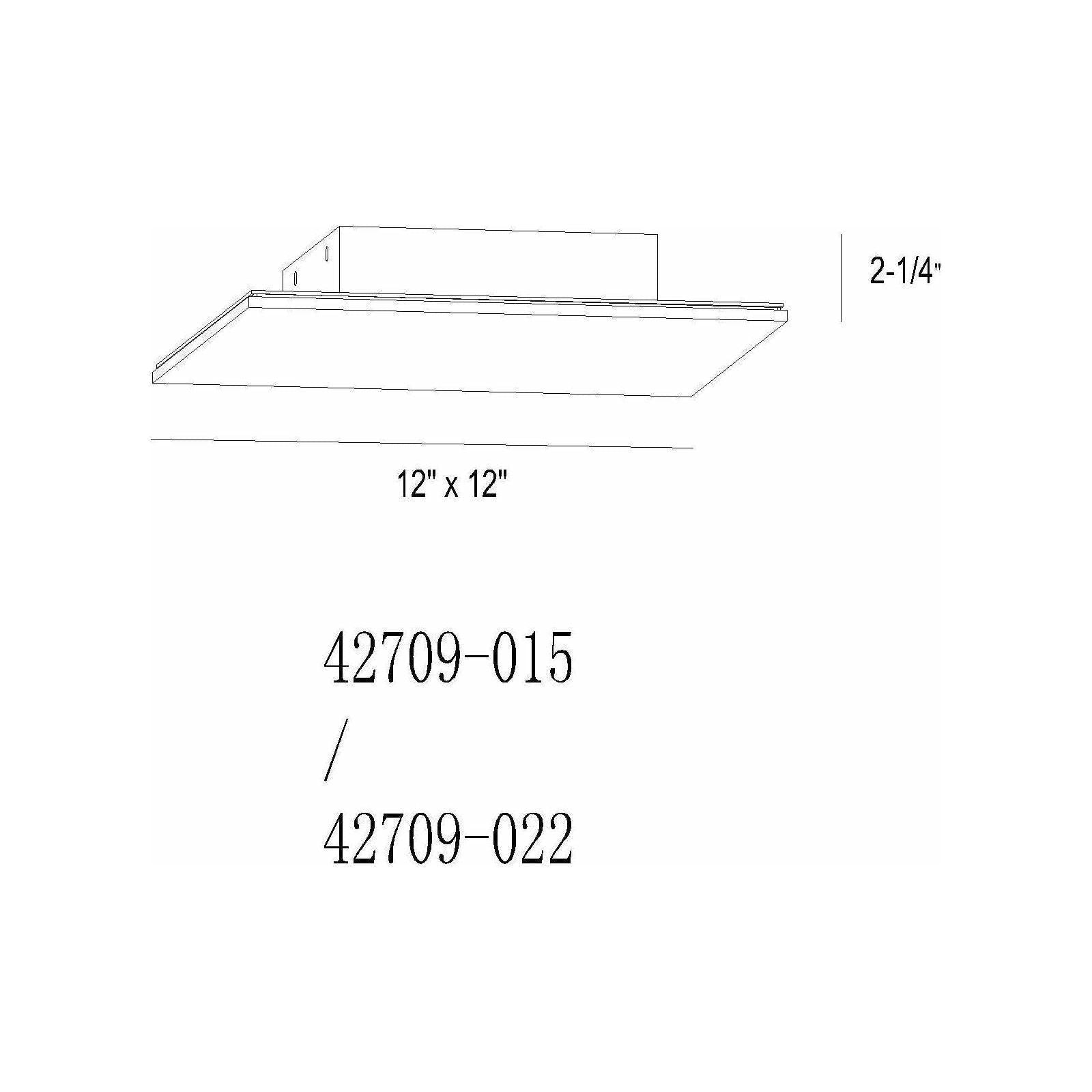 Eurofase - Annette 12" LED Outdoor Ceiling Light - Lights Canada