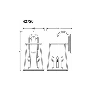 Eurofase - Daulle 4-Light Outdoor Wall Light - Lights Canada