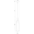 Eurofase - Yasmin 5" Outdoor Pendant - Lights Canada