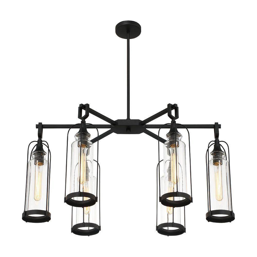 Eurofase - Yasmin 35" 6 Light Outdoor Chandelier - Lights Canada