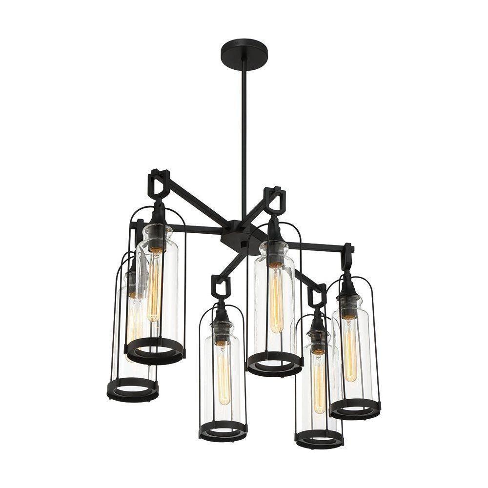 Eurofase - Yasmin 35" 6 Light Outdoor Chandelier - Lights Canada