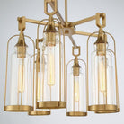 Eurofase - Yasmin 35" 6 Light Outdoor Chandelier - Lights Canada