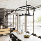 Eurofase - Bastille 4 Light 34" Outdoor Chandelier - Lights Canada