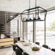 Eurofase - Bastille 4 Light 34" Outdoor Chandelier - Lights Canada