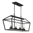 Eurofase - Bastille 4 Light 34" Outdoor Chandelier - Lights Canada