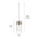 Kichler - Brinley Mini Pendant - Lights Canada
