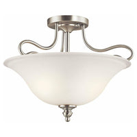 Kichler Tanglewood Semi Flush 2 Light LED