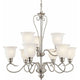Kichler - Kichler Tanglewood Chandelier 9Lt LED - Lights Canada