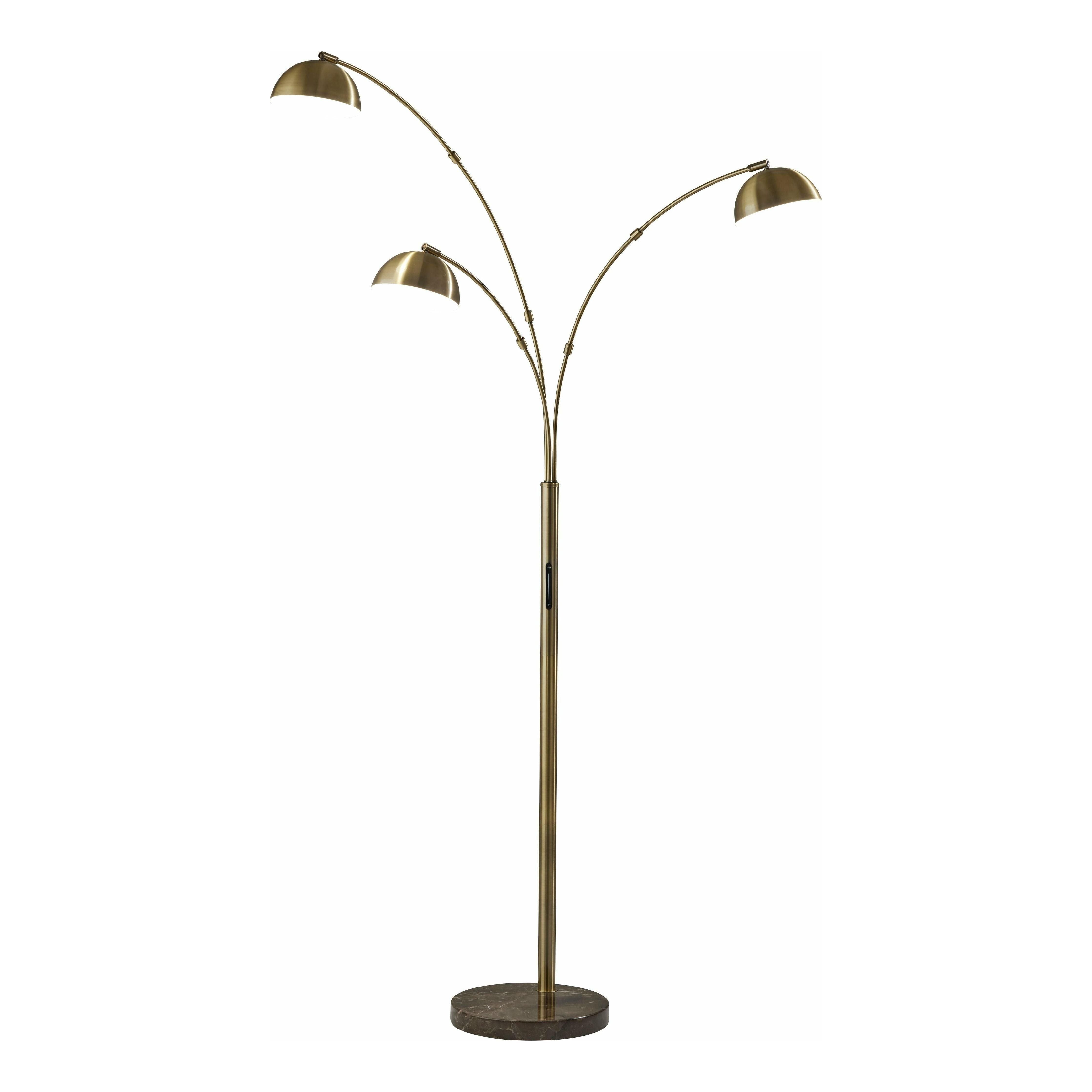 Adesso - Bolton Floor Lamp - Lights Canada