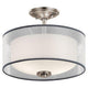 Kichler - Tallie Semi Flush Mount - Lights Canada