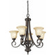 Kichler - Kichler Monroe Chandelier 5Lt LED - Lights Canada