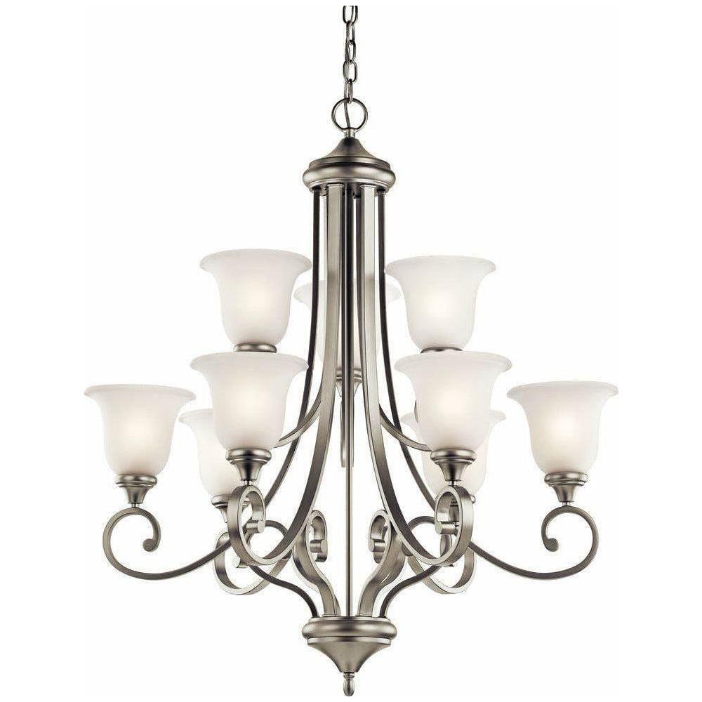 Kichler - Kichler Monroe Chandelier 9Lt LED - Lights Canada