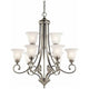 Kichler - Kichler Monroe Chandelier 9Lt LED - Lights Canada