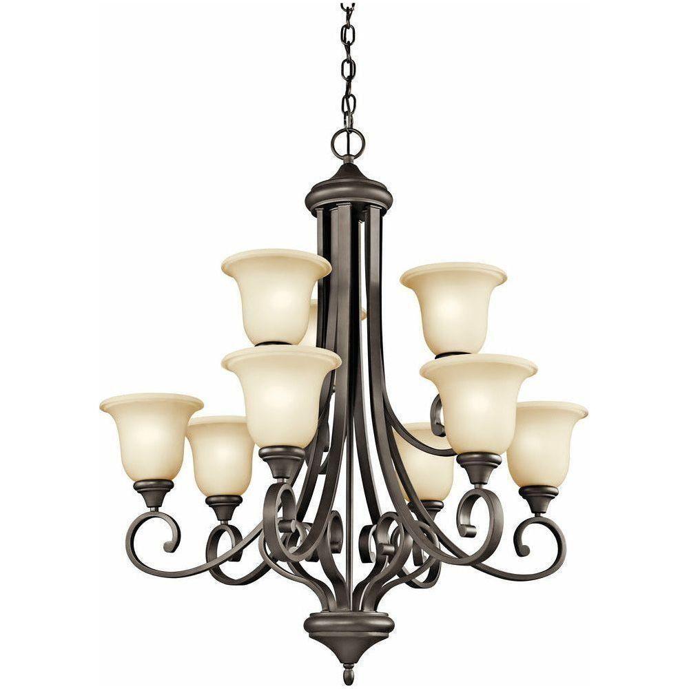Kichler - Kichler Monroe Chandelier 9Lt LED - Lights Canada