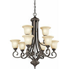 Kichler - Kichler Monroe Chandelier 9Lt LED - Lights Canada