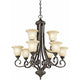 Kichler - Kichler Monroe Chandelier 9Lt LED - Lights Canada