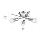 Kichler - Armstrong Flush Mount - Lights Canada