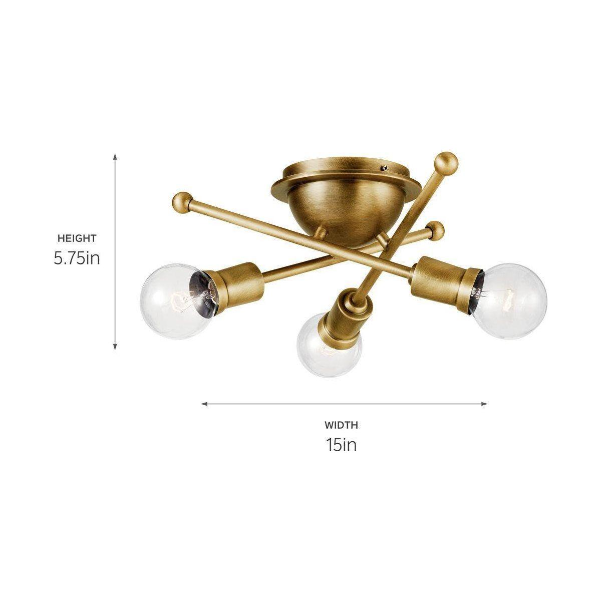 Kichler - Armstrong Flush Mount - Lights Canada