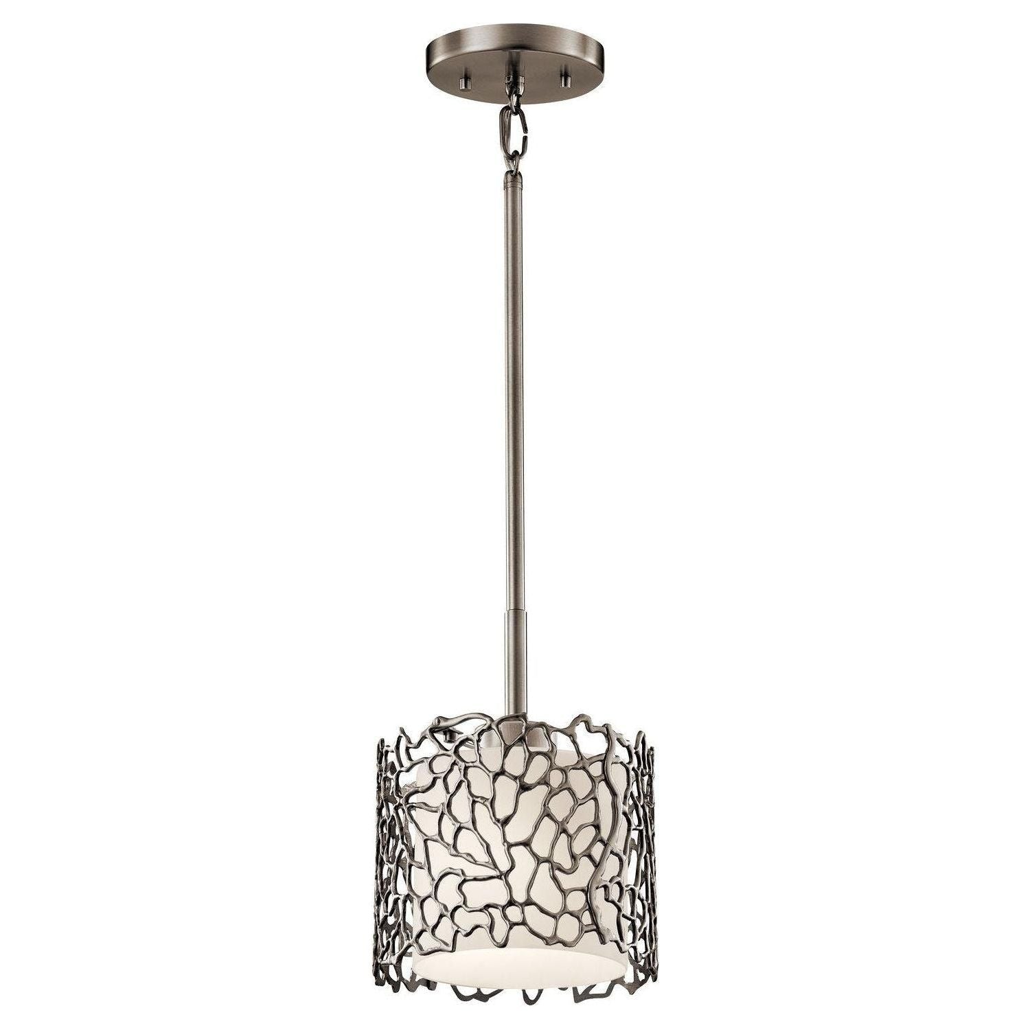 Kichler - Silver Coral Mini Pendant - Lights Canada