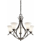 Kichler - Kichler Keiran Chandelier 5Lt LED - Lights Canada