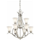 Kichler - Kichler Keiran Chandelier 9Lt LED - Lights Canada