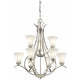 Kichler - Kichler Keiran Chandelier 9Lt LED - Lights Canada