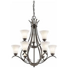 Kichler - Kichler Keiran Chandelier 9Lt LED - Lights Canada