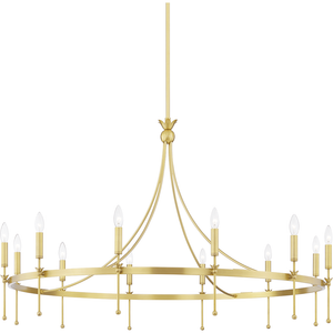 Hudson Valley Lighting - Gates 12 Light Chandelier - Lights Canada