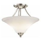 Kichler - Keiran 2-Light Semi Flush Mount (with LED Bulbs) - Lights Canada