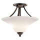 Kichler - Keiran 2-Light Semi Flush Mount - Lights Canada