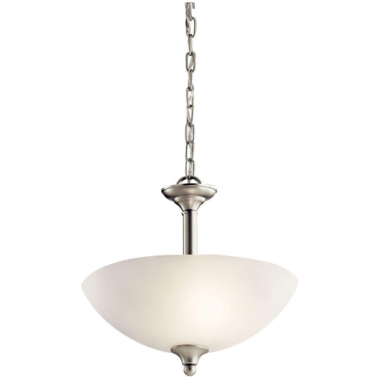 Kichler - Jolie 15" 2-Light Convertible Pendant - Lights Canada