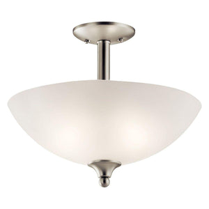 Kichler - Jolie 15" 2-Light Convertible Pendant - Lights Canada