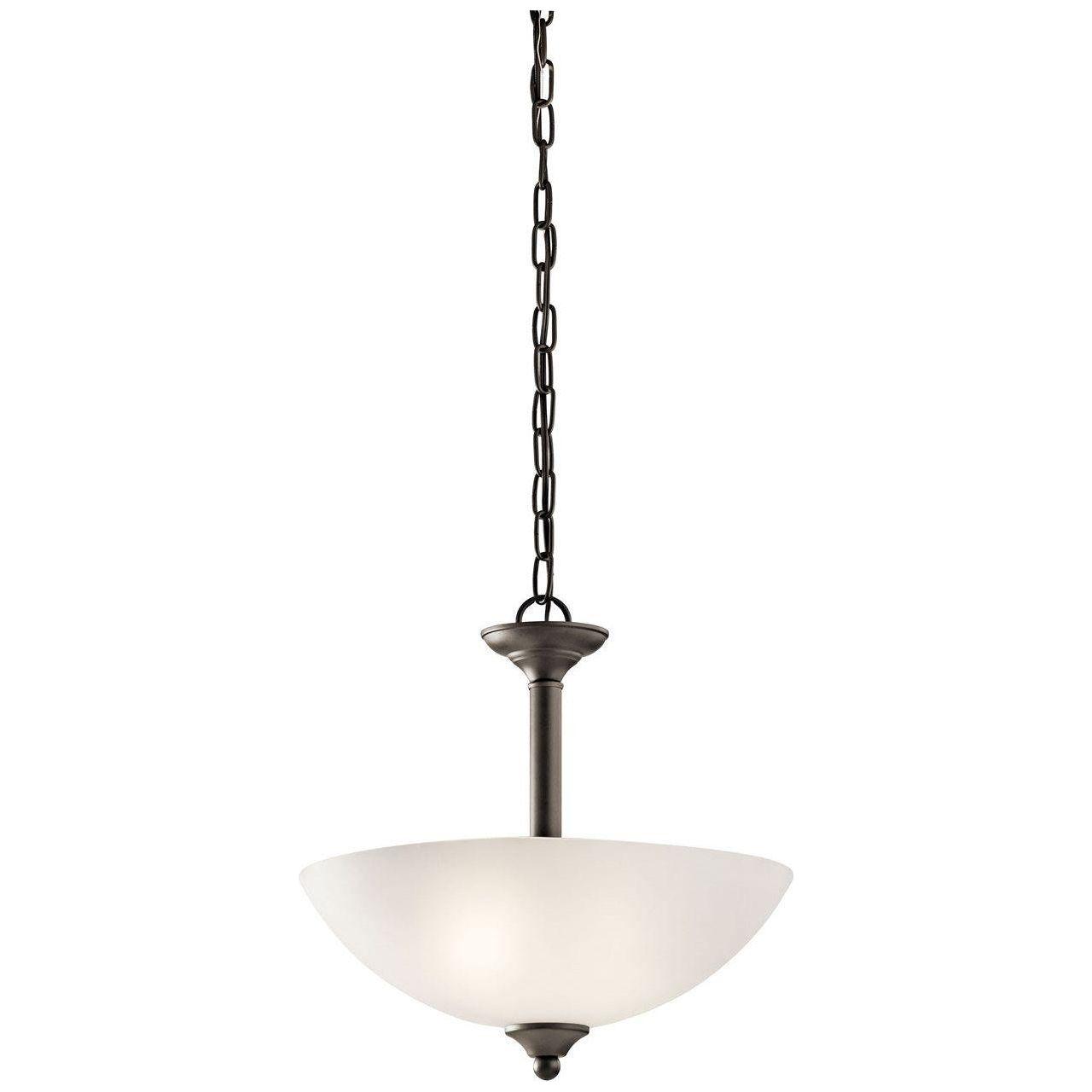 Kichler - Jolie 15" 2-Light Convertible Pendant - Lights Canada