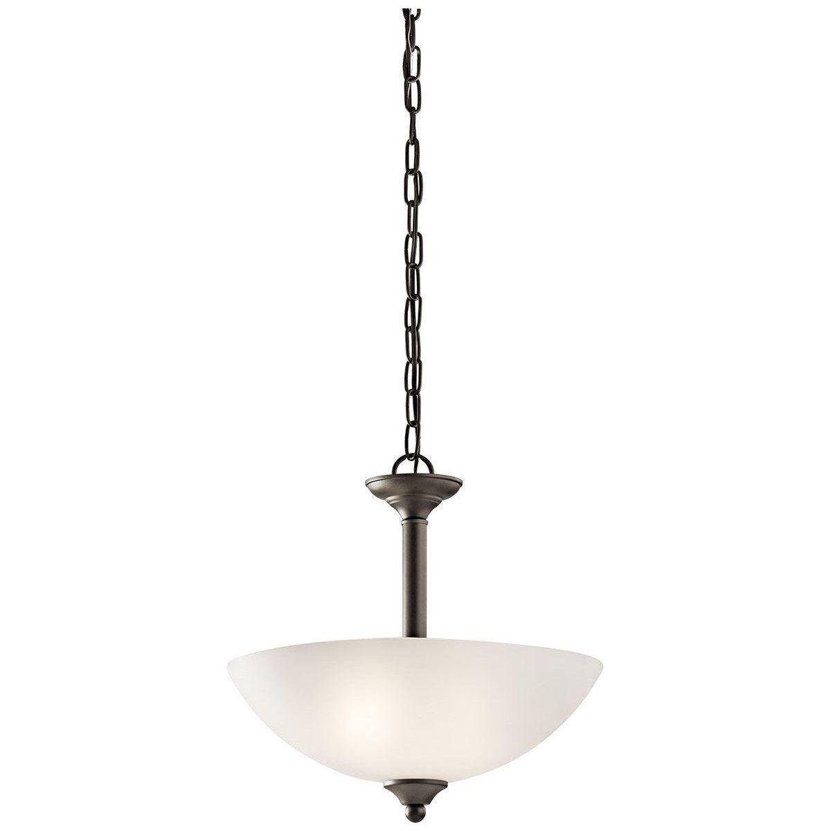 Kichler - Jolie 15" 2-Light Convertible Pendant - Lights Canada