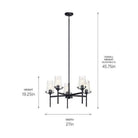 Kichler - Kichler Alton Chandelier 5Lt - Lights Canada