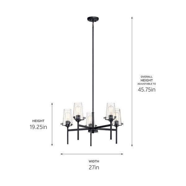 Kichler - Kichler Alton Chandelier 5Lt - Lights Canada