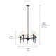 Kichler - Kichler Alton Chandelier 5Lt - Lights Canada
