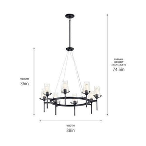 Kichler - Kichler Alton Chandelier 8Lt - Lights Canada