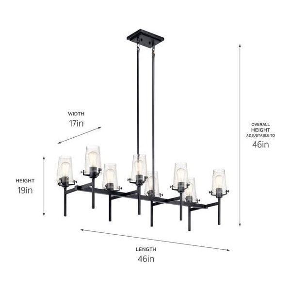 Kichler - Kichler Alton Linear Chandelier 8Lt - Lights Canada