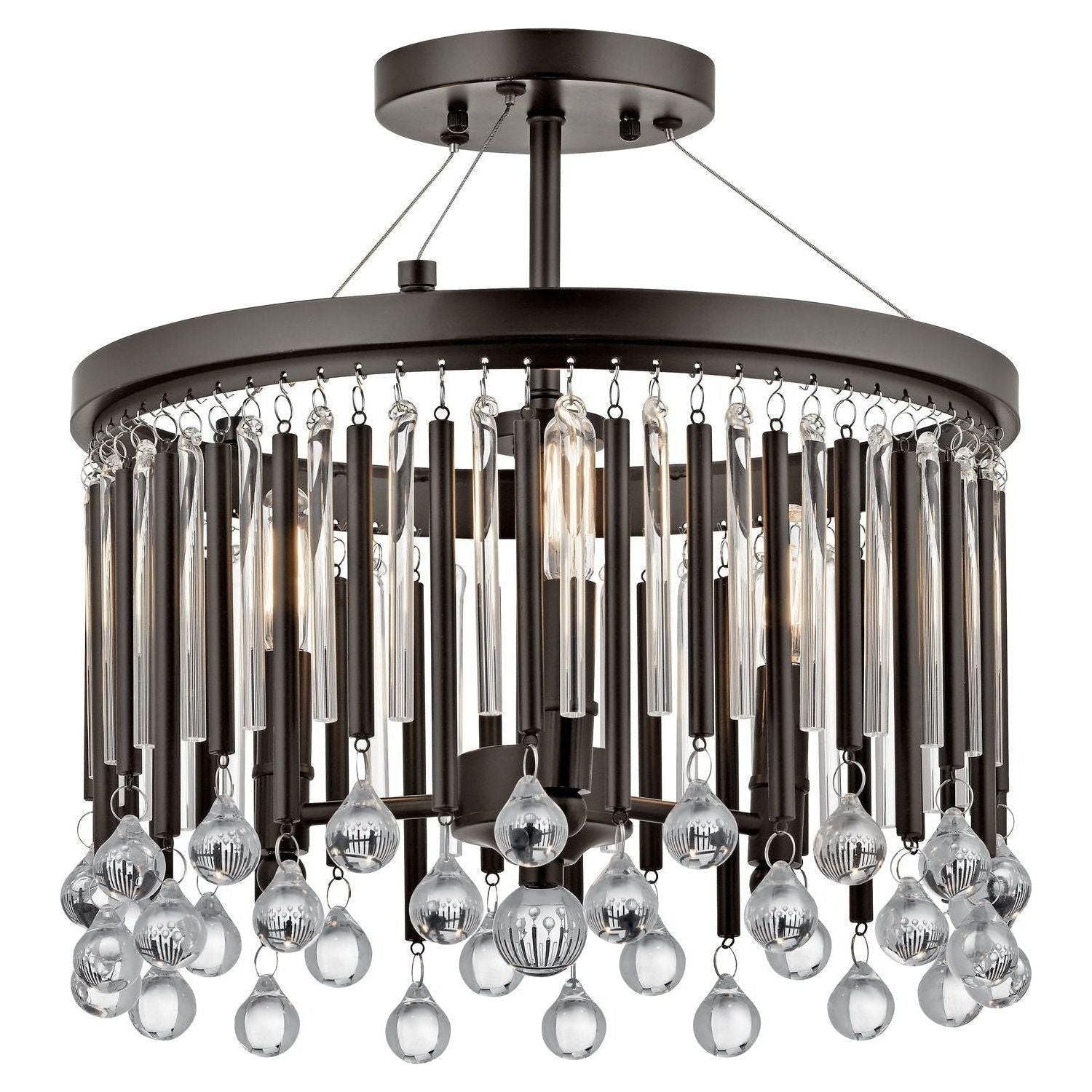 Kichler - Piper Semi Flush Mount - Lights Canada