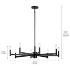 Kichler - Erzo Chandelier - Lights Canada