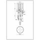 Eurofase - Ecrou 12 Light Chandelier - Lights Canada