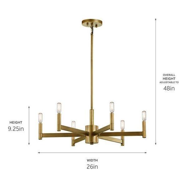 Kichler - Erzo Chandelier - Lights Canada