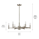 Kichler - Erzo Chandelier - Lights Canada